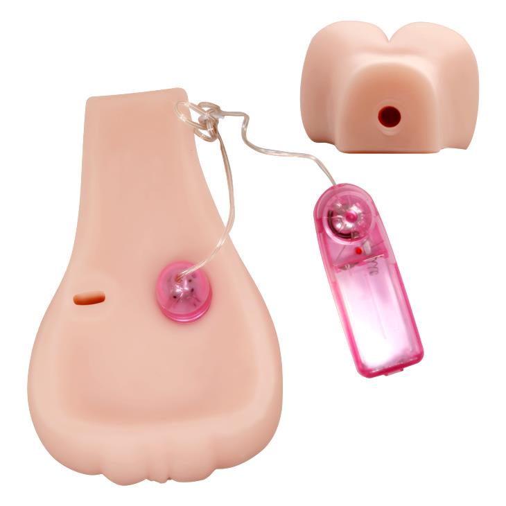 5-Wibrujący masturbator sztuczna pochwa i anal-5