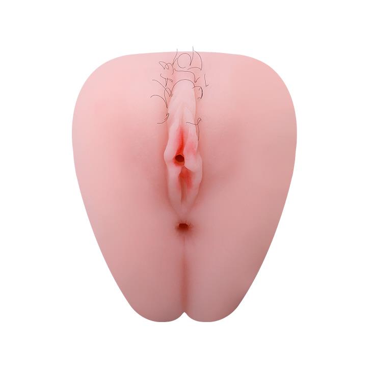 3-Sztuczna pochwa masturbator z zarostem anal cipka-3