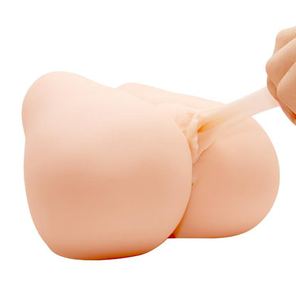 7-Wibrujący podwójny masturbator analny waginalny-7