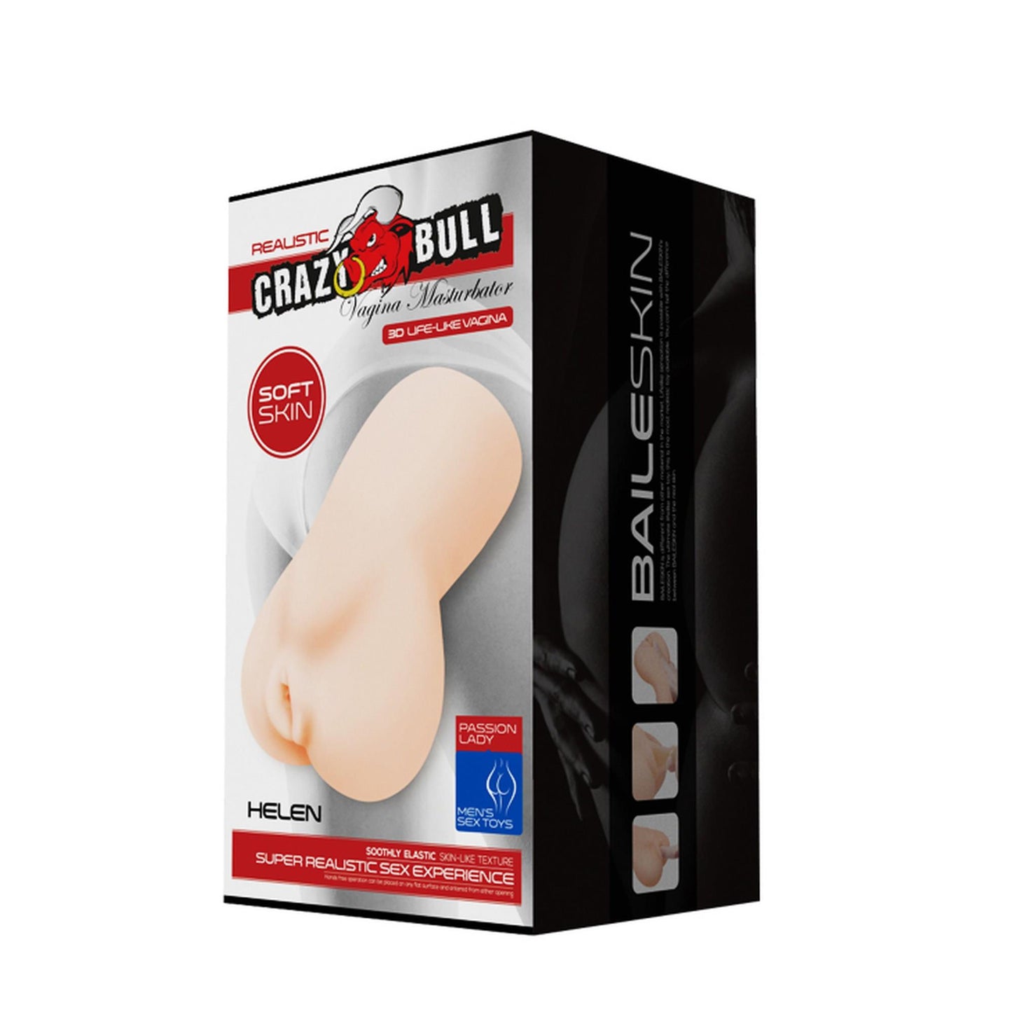 7-CRAZY BULL- HELEN, REALISTIC VAGINA-7
