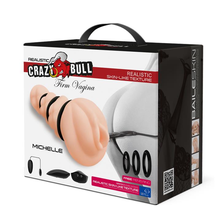 9-CRAZY BULL - MICHELLE, Vagina Vibration-9