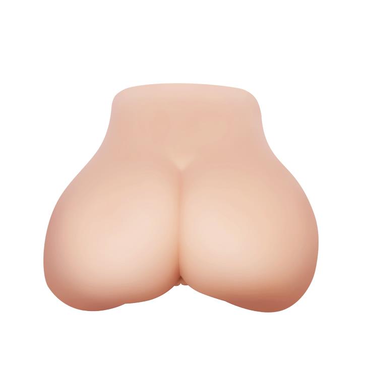 4-Masturbator sztuczna skóra 2 dziurki wagina anal-4