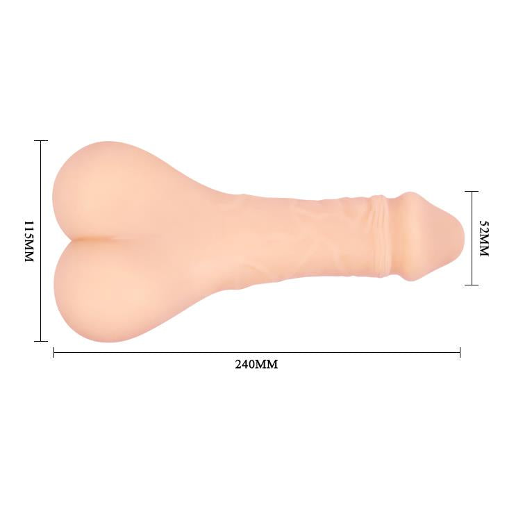 5-Masturbator męski tyłek analny nakładka na penisa-5