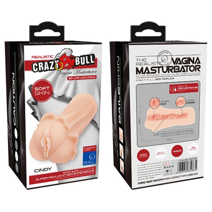 8-CRAZY BULL - CINDY,  Realistic Vagina Masturbator-8