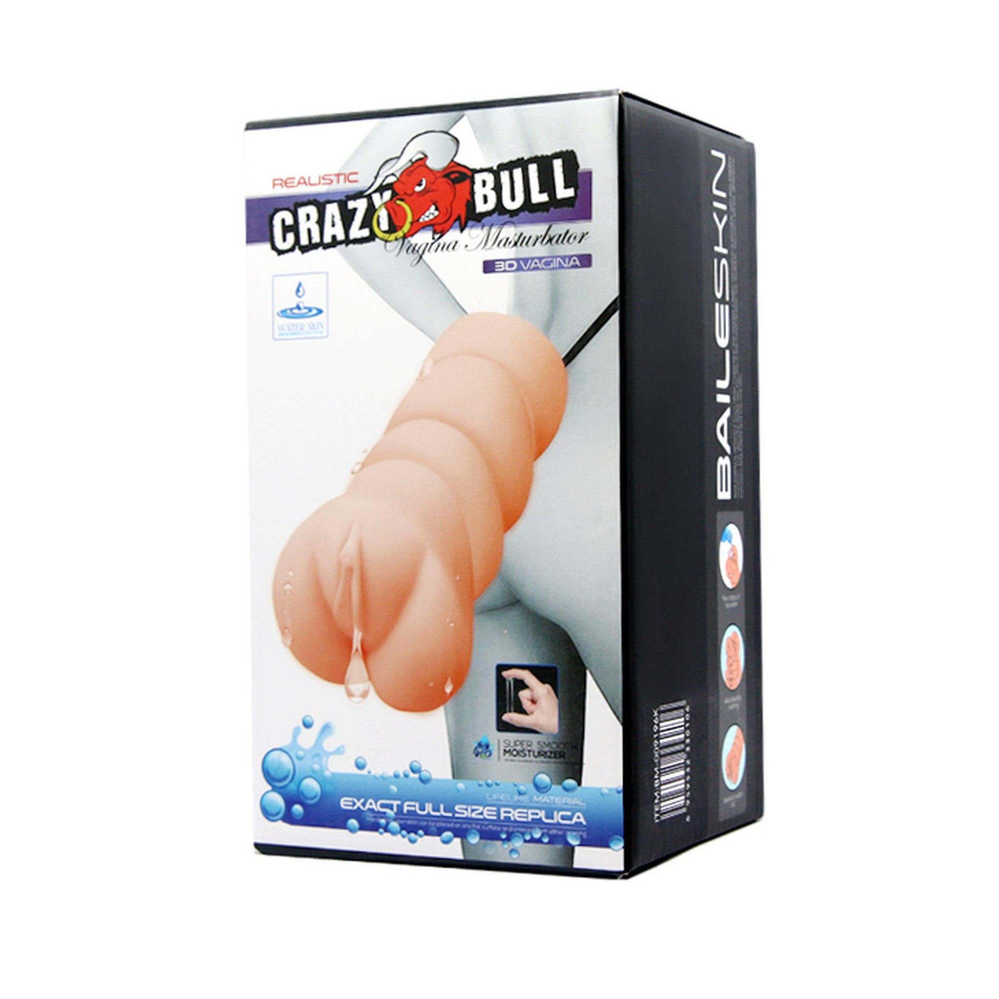 7-CRAZY BULL- REALISTIC 3D VAGINA, Water lubricant-7