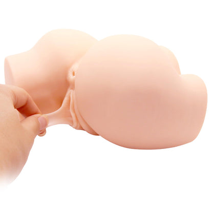 4-CRAZY BULL- THE REALISTIC Vagina And Anal, Vibration Double holes-4