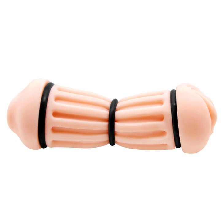 3-Masturbator cipka usta + 3x pierścień na penisa-3