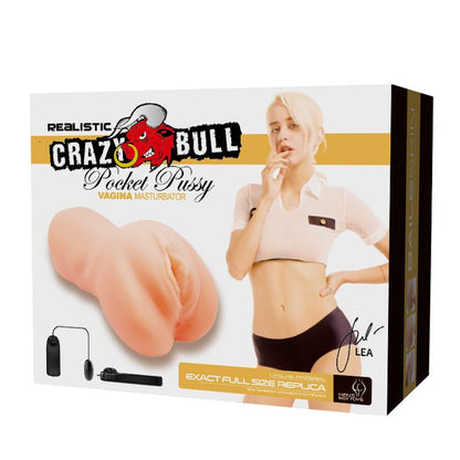 9-CRAZY BULL -  Realistic Pocket Pussy ,Vibration-9
