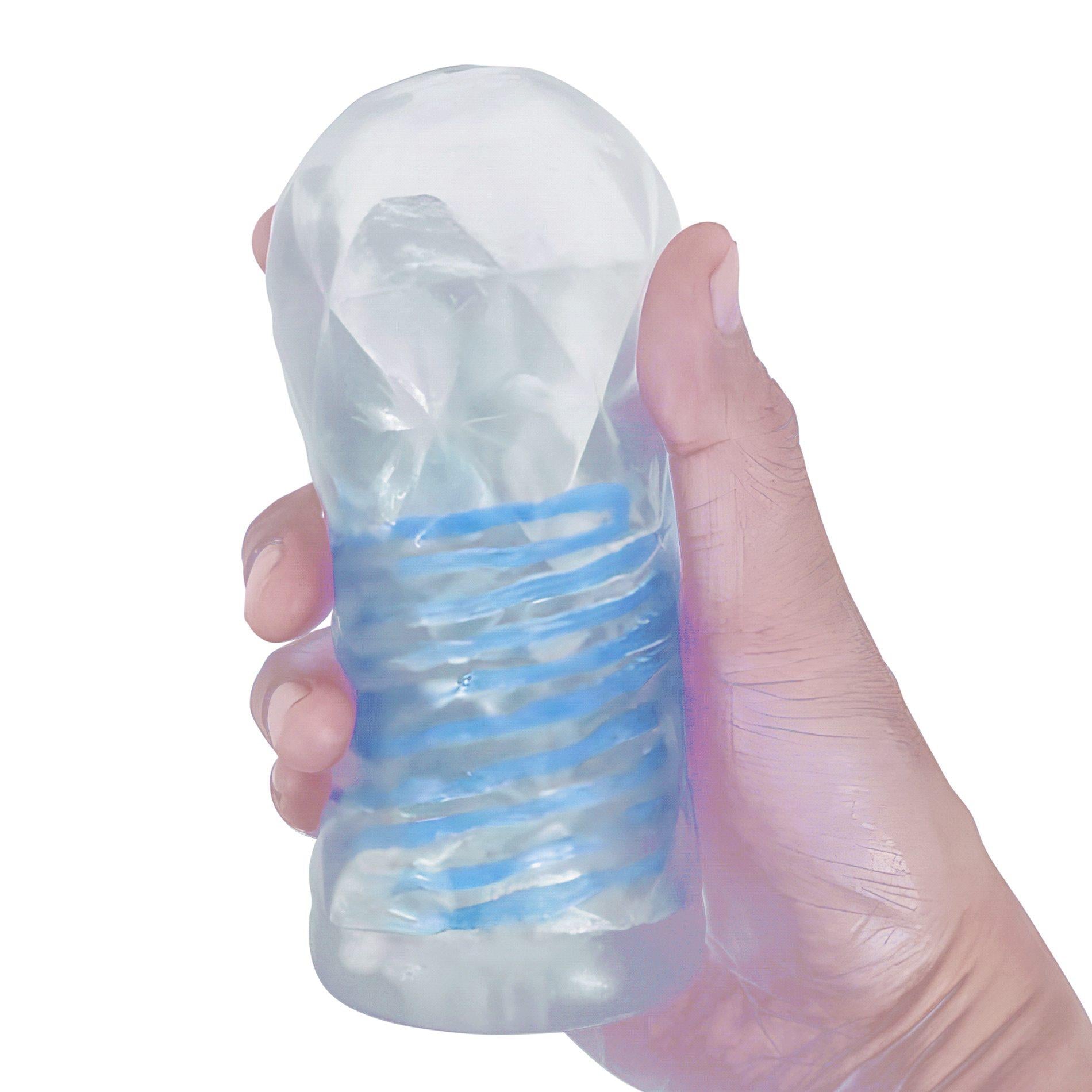 7-SILIKONOWY MASTURBATOR CIASNA CIPKA MASTURBATOR SZTUCZNA POCHWA-7