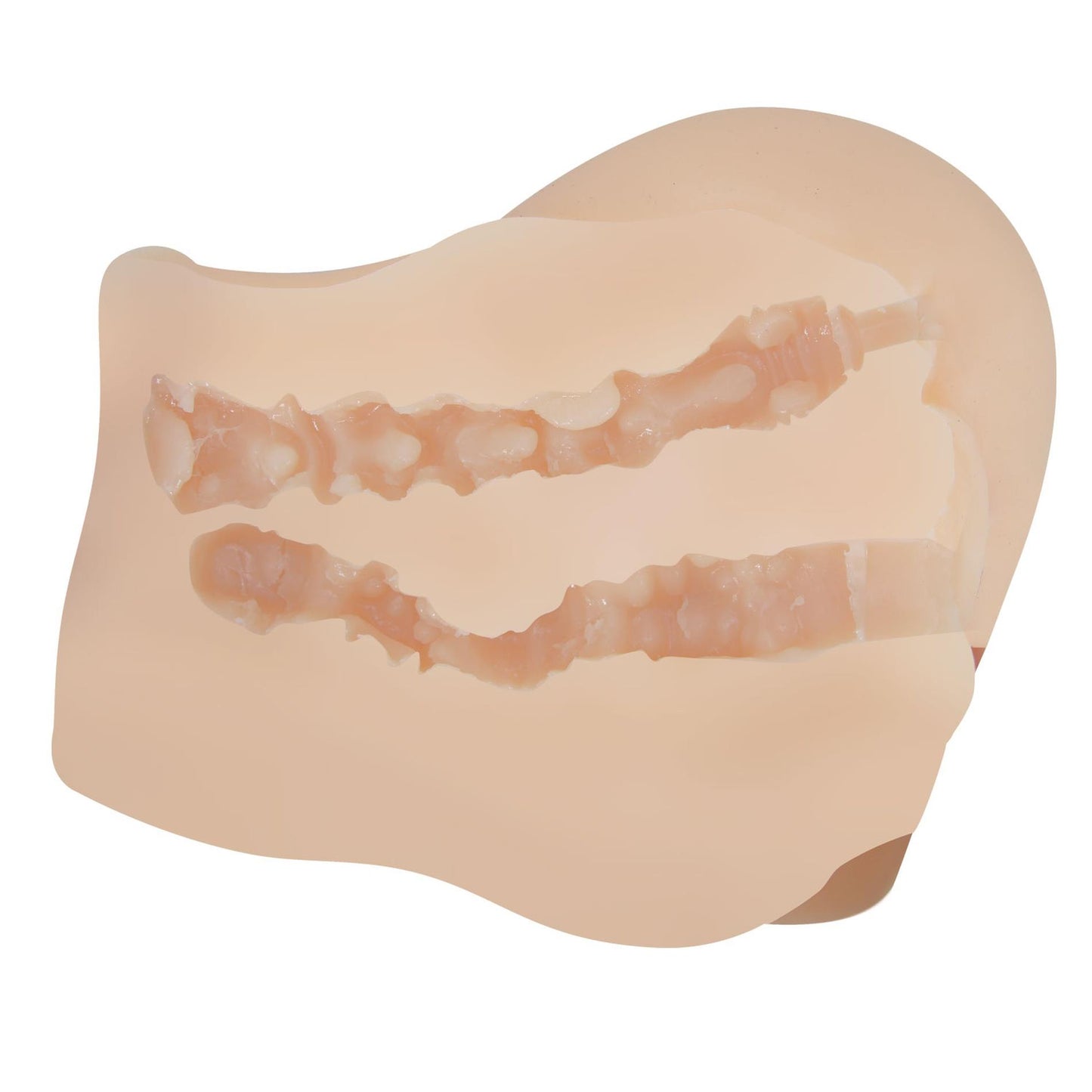 6-CRAZY BULL - Mila, Vibration Double holes  TPR ABS-6
