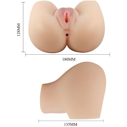 12-CRAZY BULL - Mila, Vibration Double holes  TPR ABS-12
