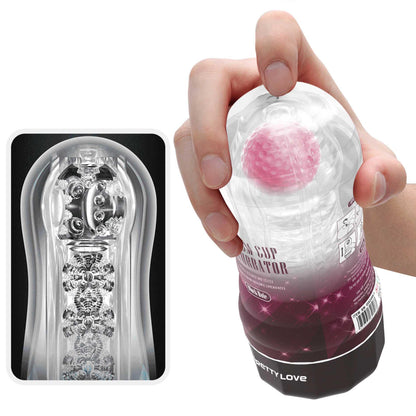 3-Masturbator męski PRETTY LOVE VACUUM CUP-3