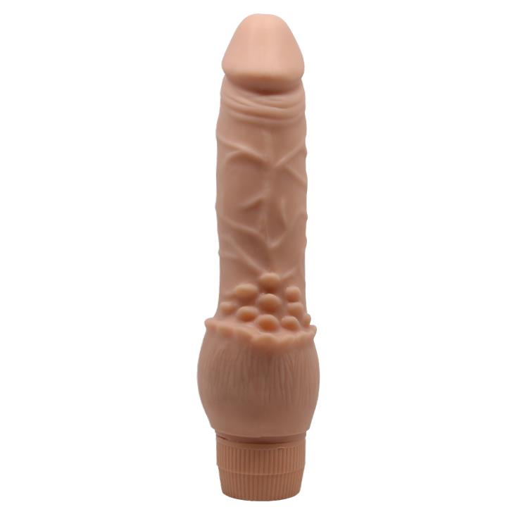 6-Realistyczny penis z wypustkami do łechtaczki 19cm-6