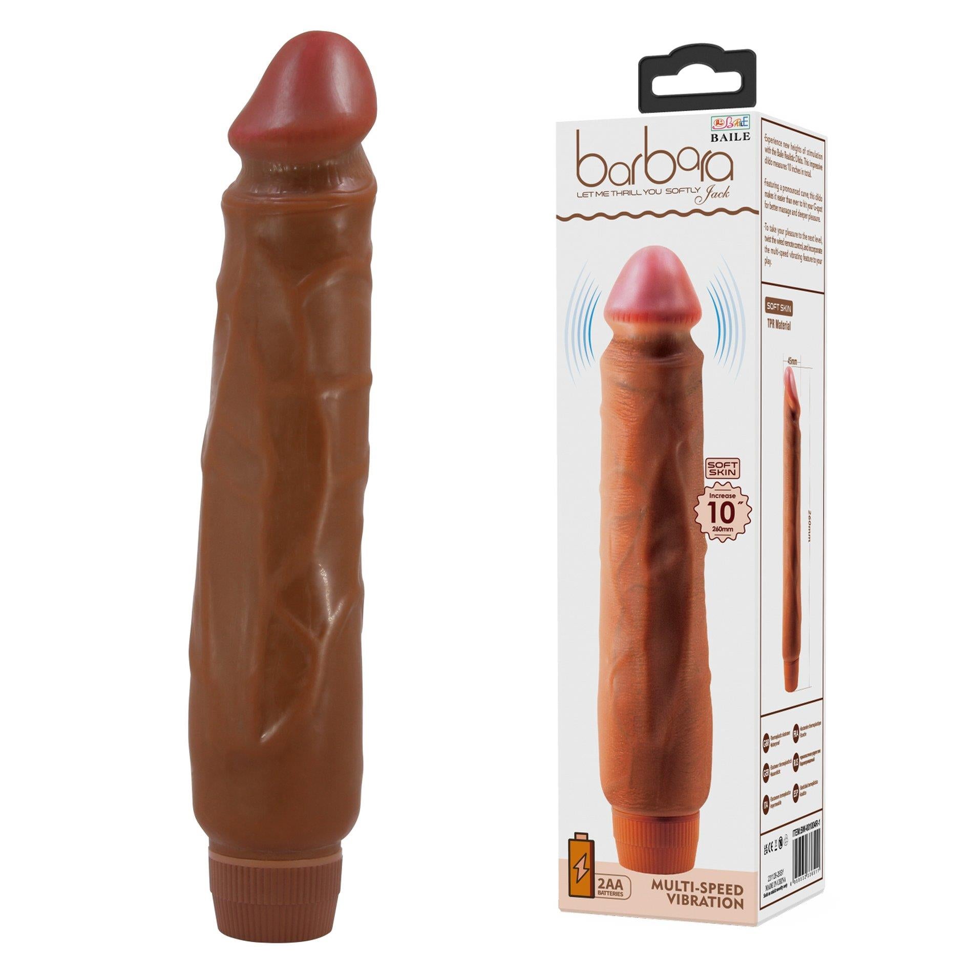 1-BAILE - barbara Jack 10'', MULTI-SPEED VIBRATION, 2 AA batteries-1