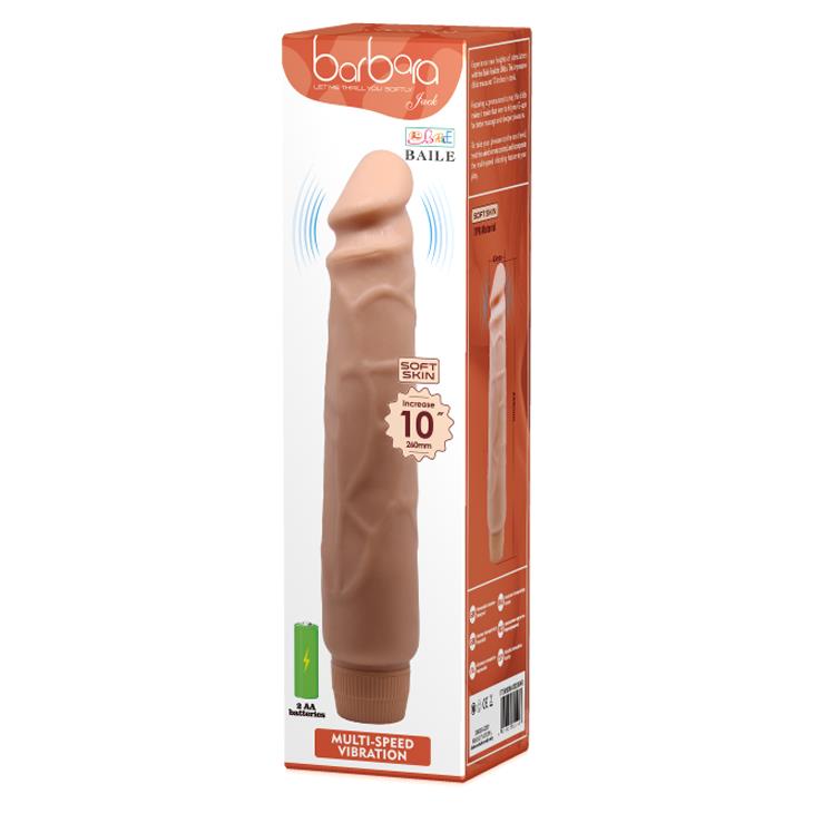 11-Wibrator realistyczny naturalny gruby penis 22 cm-11