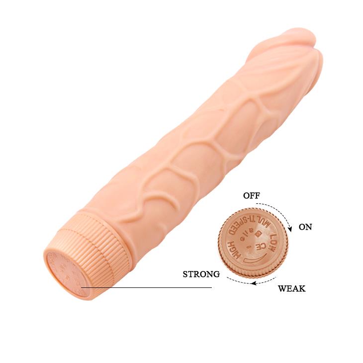 7-Wibrator penis z grubymi żyłami sex członek 22cm-7