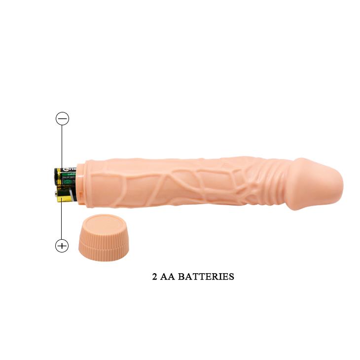 8-Wibrator penis z grubymi żyłami sex członek 22cm-8
