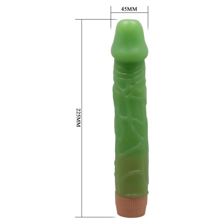 6-Wibrator realistyczny żyłki główka sex penis 22cm-6