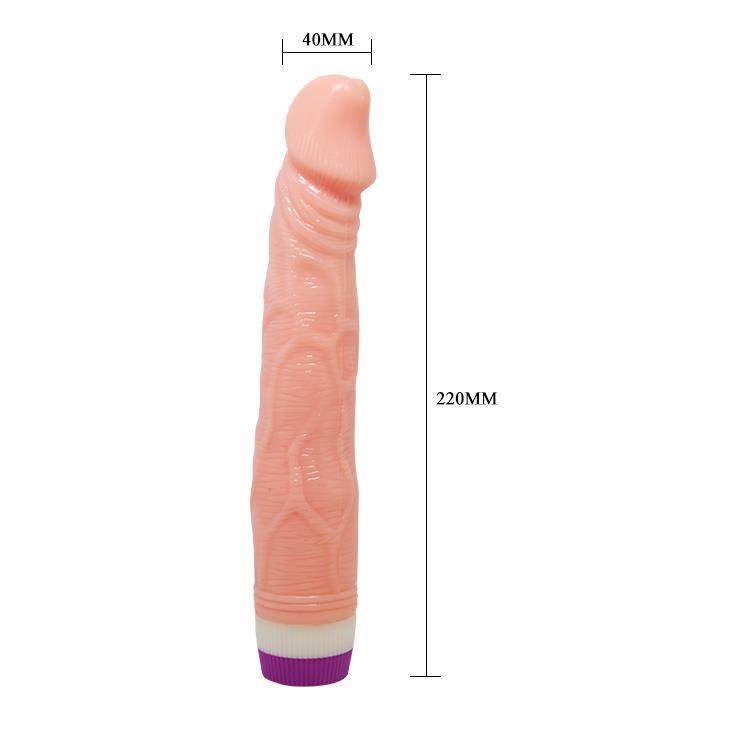 4-Naturalny realistyczny wibrator jak żywy penis 22c-4