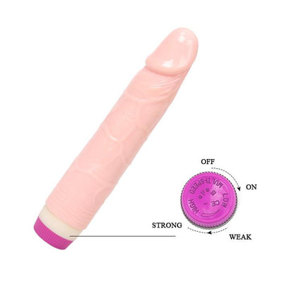 5-Penis naturalny żelowy wibrator realistyczny 21cm-5