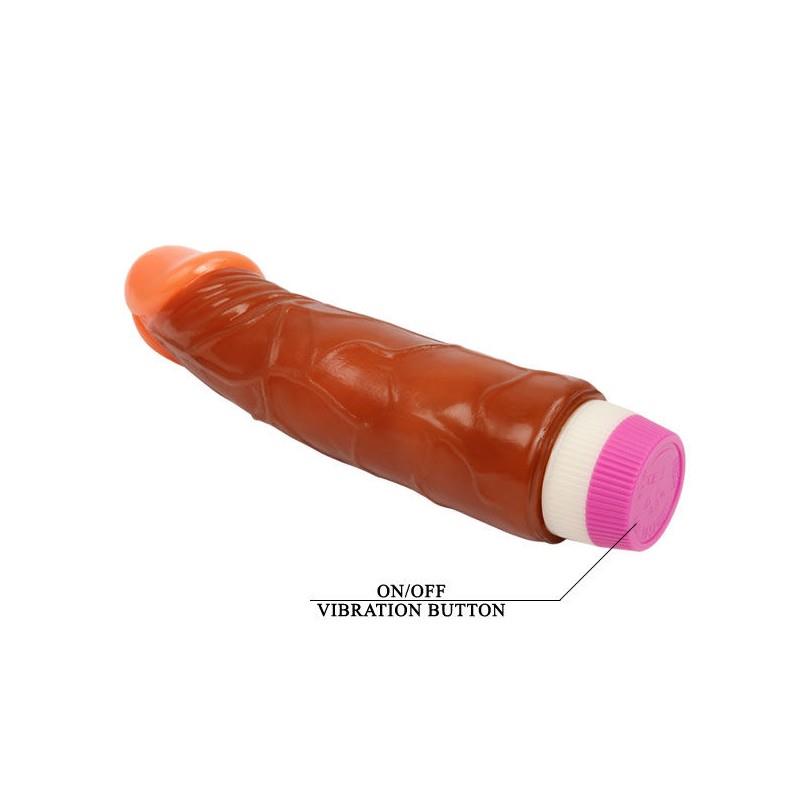 6-Realistyczny wibrator naturalny penis gruby 21cm-6