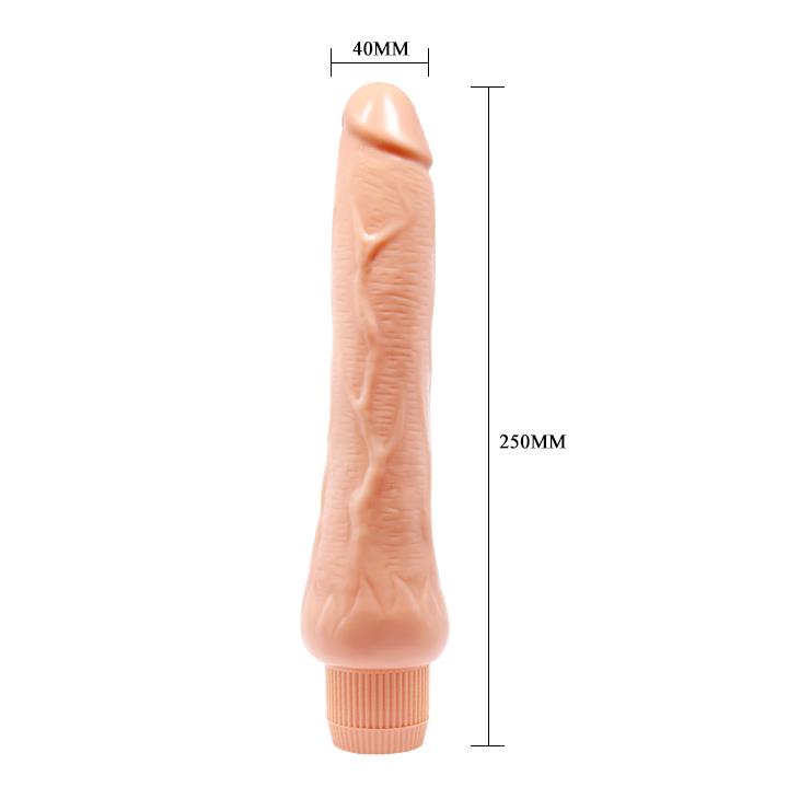 5-Wibrator realistyczny penis smukły członek 25cm-5