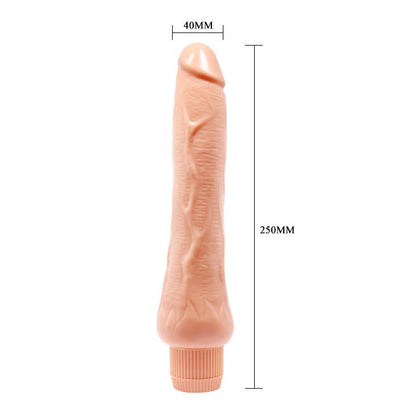 5-Wibrator realistyczny penis smukły członek 25cm-5