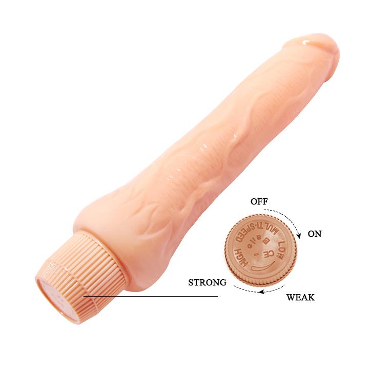6-Wibrator realistyczny penis smukły członek 25cm-6