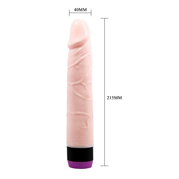 3-Wibrator jak żywy prawdziwy penis realistyczny 21c-3