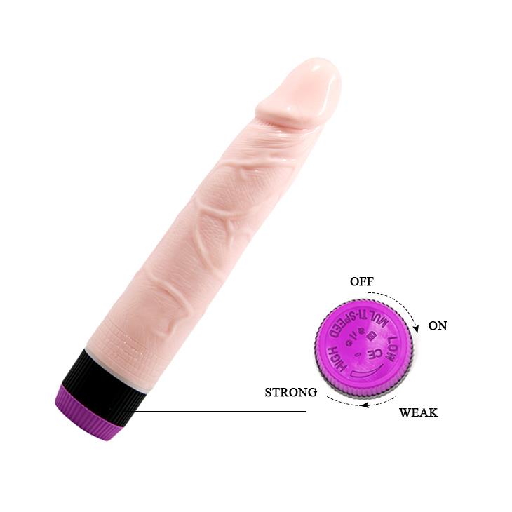 4-Wibrator jak żywy prawdziwy penis realistyczny 21c-4