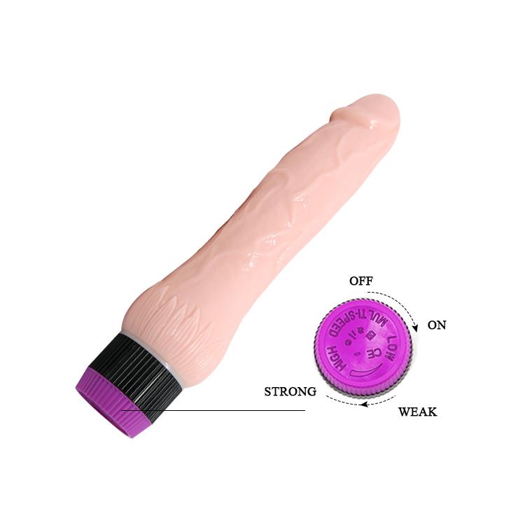 5-Realistyczny penis z żyłami wibrator naturlany 22c-5