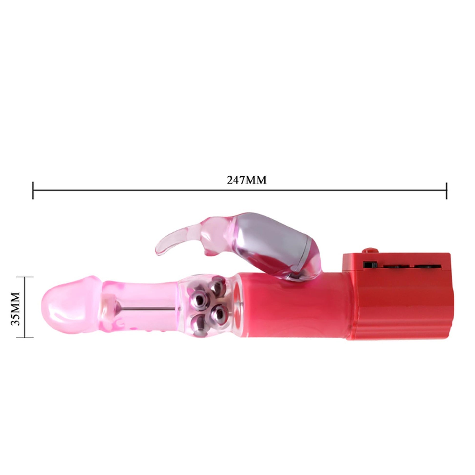 4-Wibrator króliczek rotacja punkt G łechtaczka 24cm-4