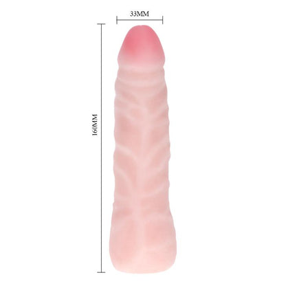 2-Wyginane dildo realistyczne jak penis członek 16cm-2