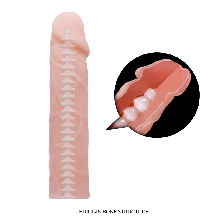 2-Wyginane elastyczne dildo z kręgosłupem penis 16cm-2