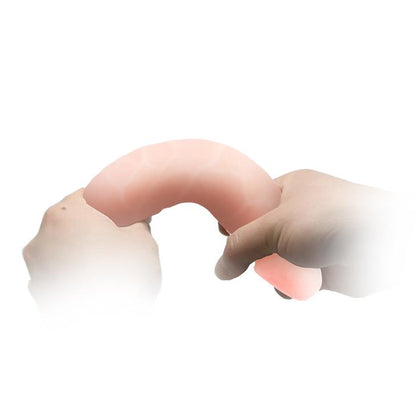 5-Dildo sztuczny członek wyginany realistyczny 19cm-5