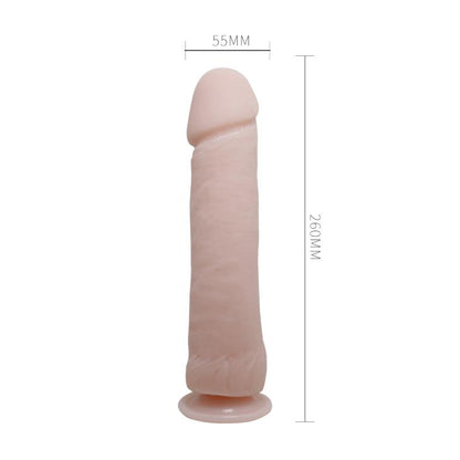 6-Duży naturalny penis dildo z przyssawką 26cm-6