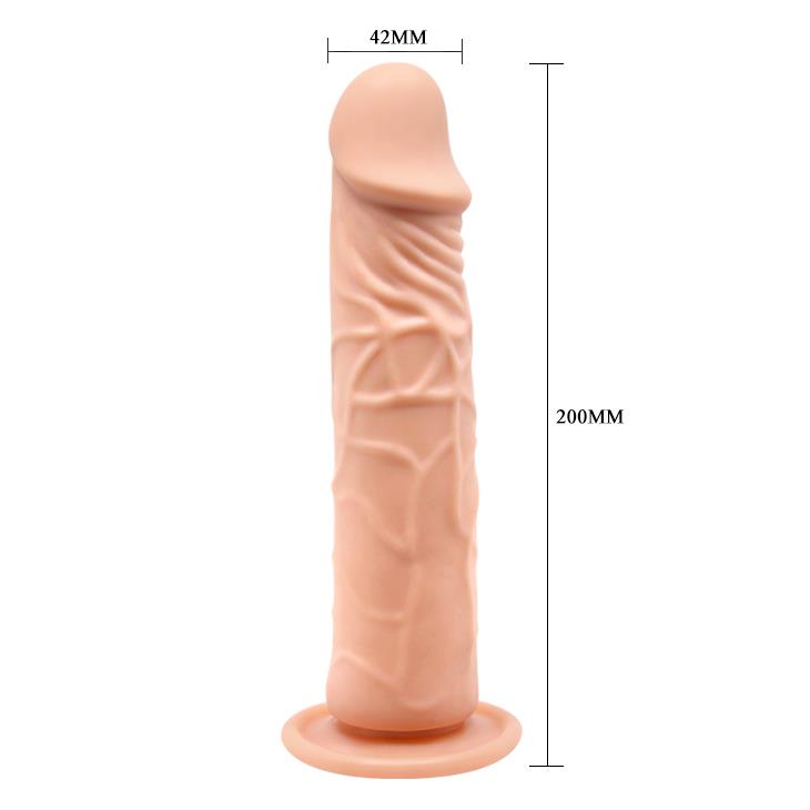 4-Realistyczne dildo penis z przyssawką sex 20cm-4