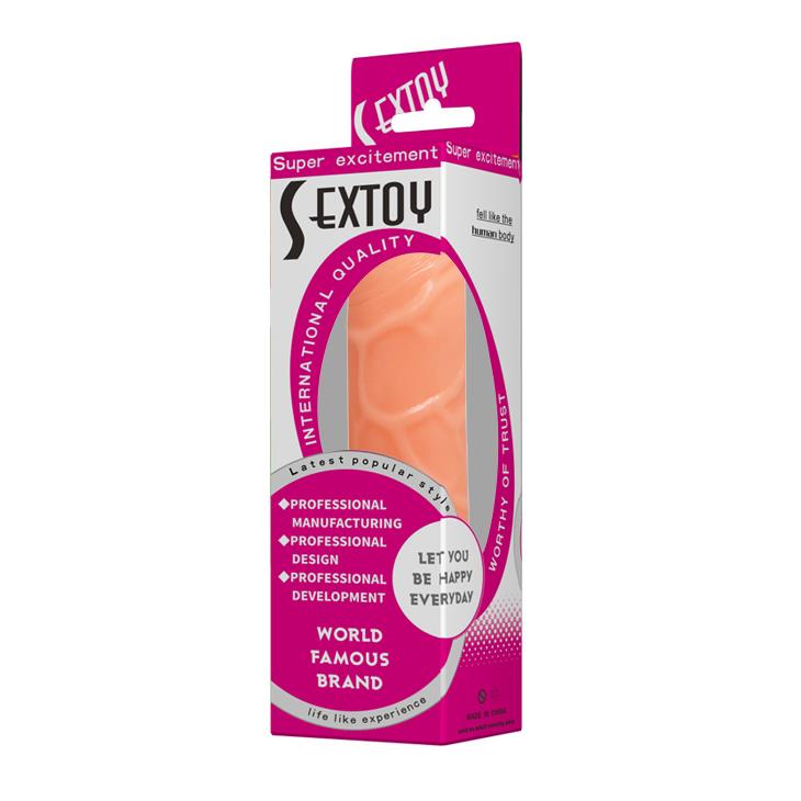 9-Dildo elastyczne giętkie realistyczny wygląd 19 cm-9