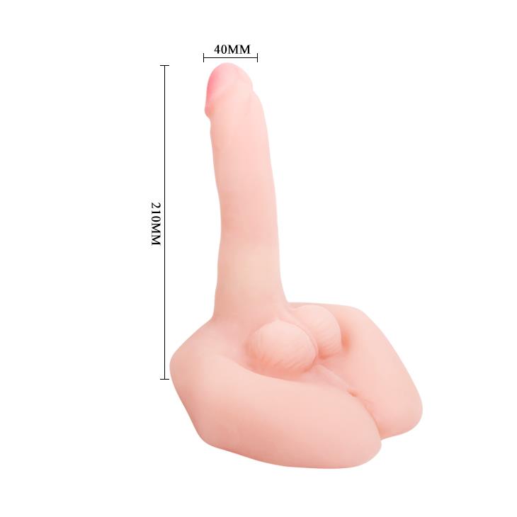 3-Dildo realistyczne penis przyssawka obroty 21cm-3