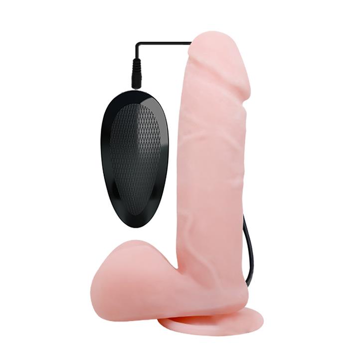 1-Penis jak prawdziwy członek jądra dildo 19cm-1