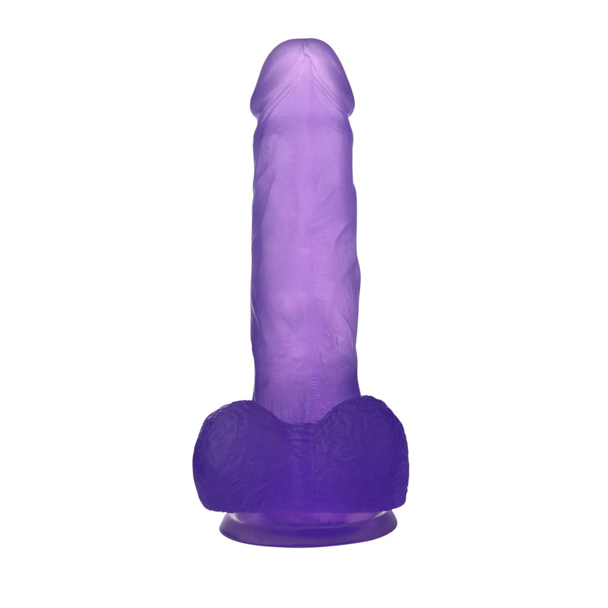 10-Dildo na przyssawce realistyczny jędrny penis 19cm-10