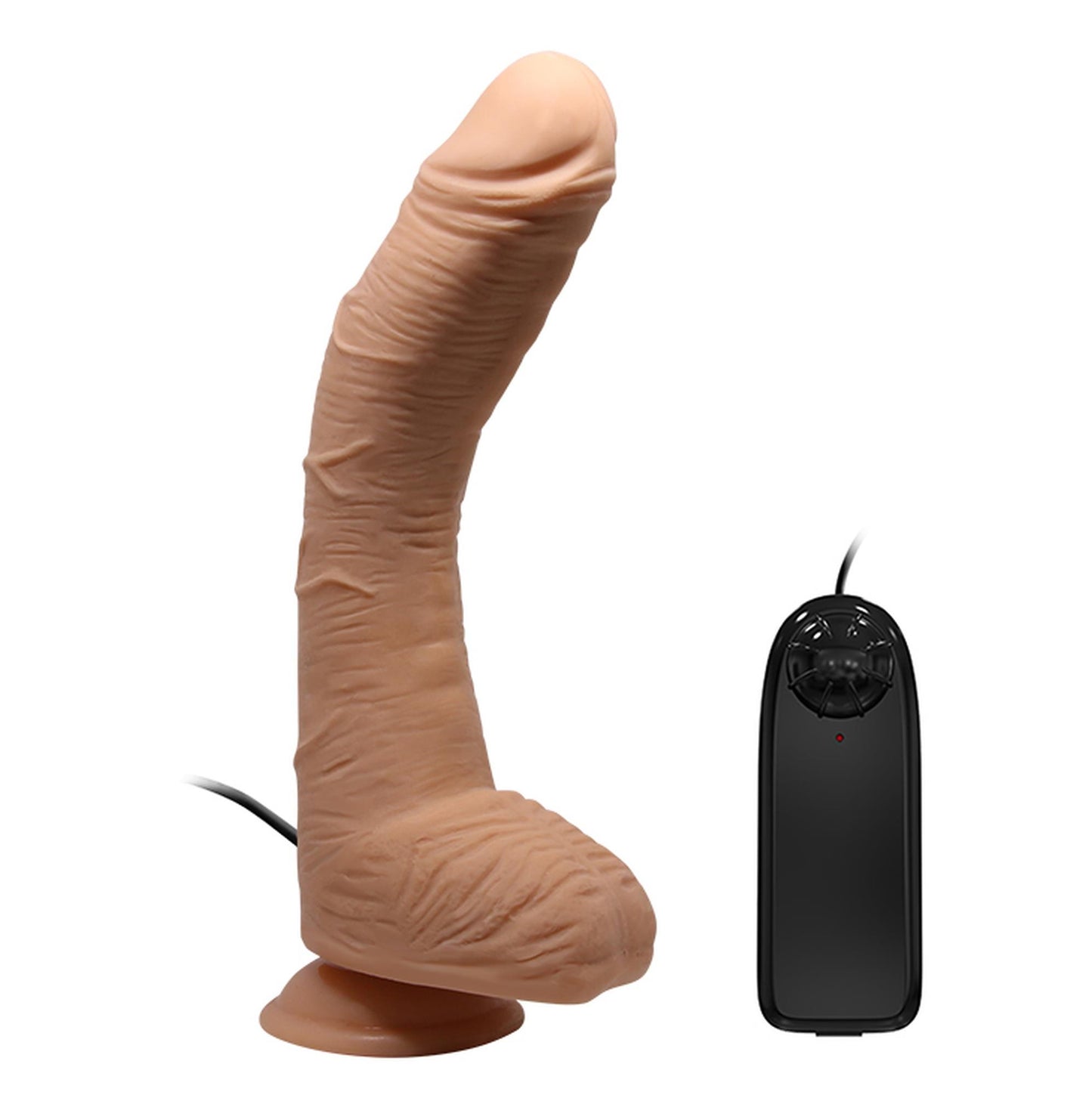2-Dildo zakrzywiony penis przyssawka pilot 28 cm-2