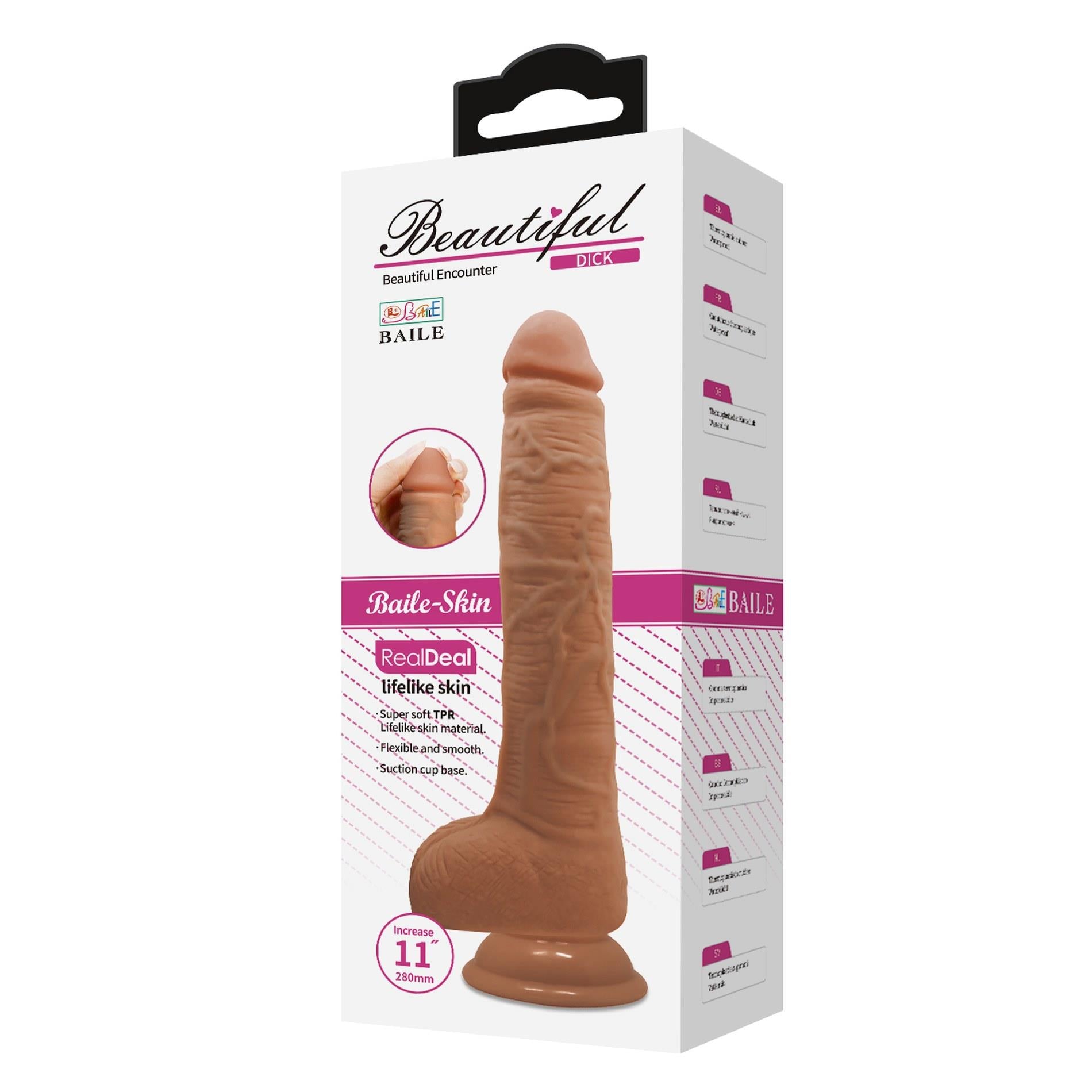 11-Beautiful Dick, Waterproof, 28 cm-11