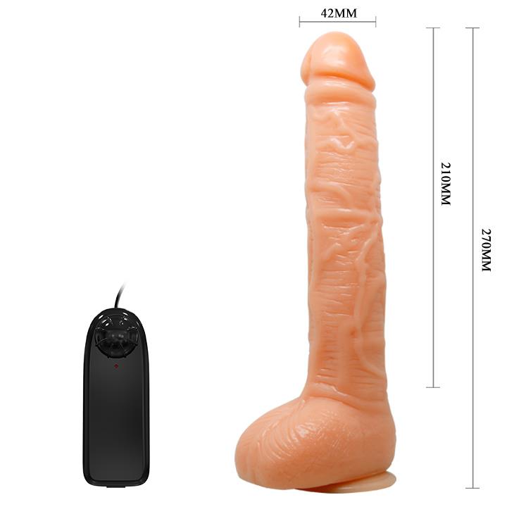 8-Dildo realistyczny sztuczny penis z wibracjami-8