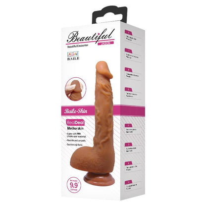 8-Bardzo giętki i elastyczny penis wyżyłowany 18,5cm-8