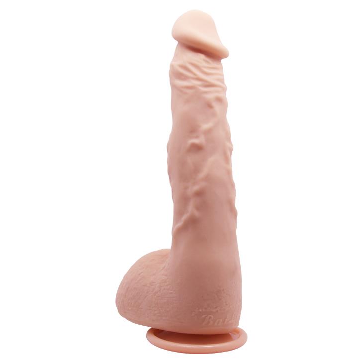 6-Elastyczne realistyczne dildo 24 cm żylaste skóra-6