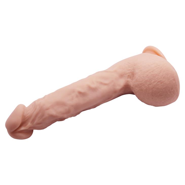 7-Elastyczne realistyczne dildo 24 cm żylaste skóra-7