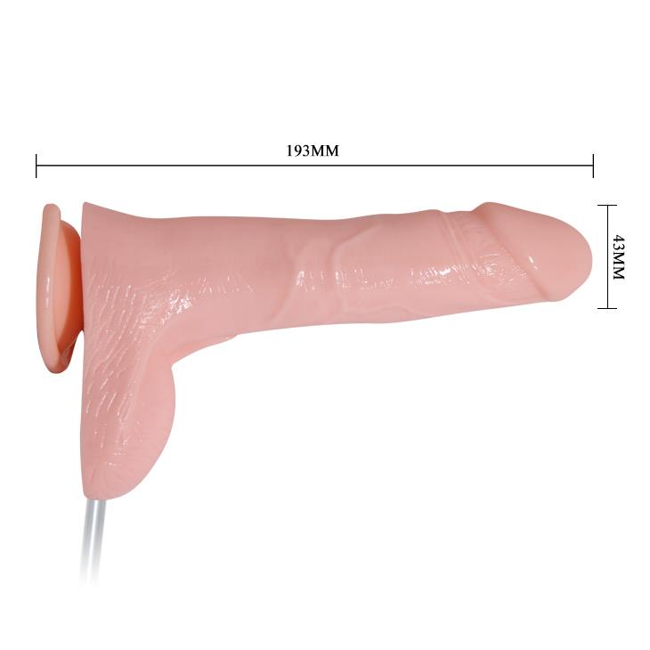 5-Dildo tryskające penis naturalny realistyczny-5