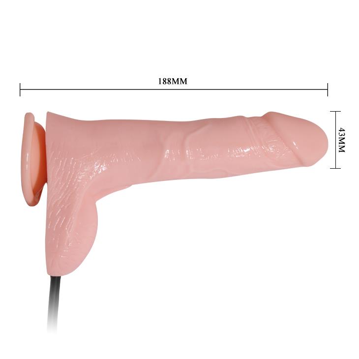 4-Dildo realistyczne pompowane nadmuchiwany penis 18-4