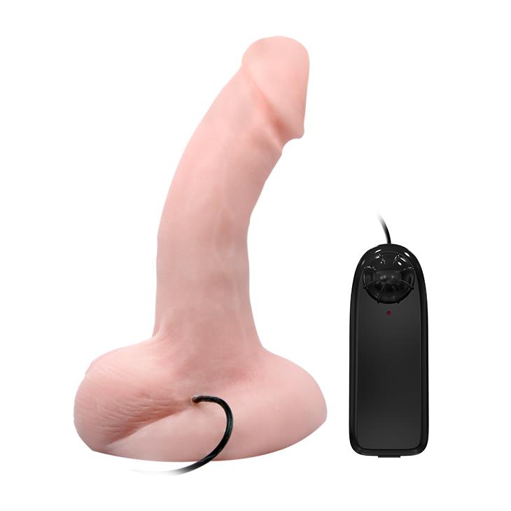 3-Realistyczne silikonowe dildo z wibracjami penis-3